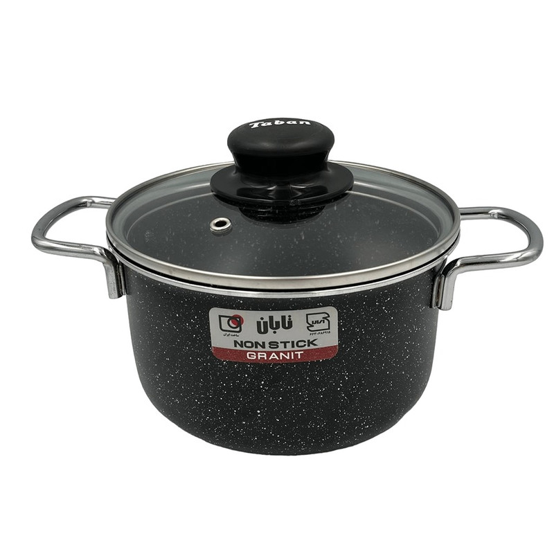 قابلمه تفلون تابان مدل گرانیت کد PIR28 سایز 28