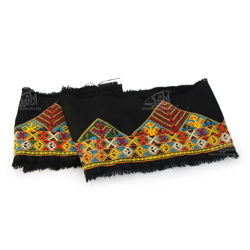 خرید و قیمت نوار سوزن دوزی عرض رنگارنگ طرح روزان مدل 1219900004