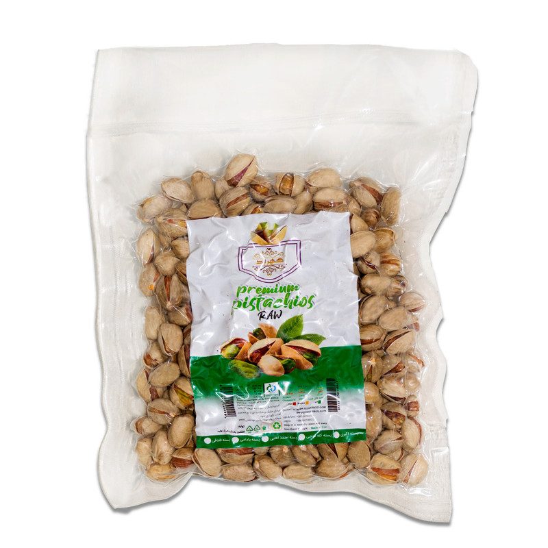 خرید و قیمت پسته فندقی خام گهربد - 400 گرم