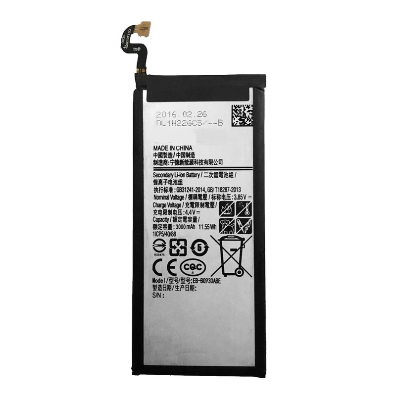 باتری موبایل مدل Galaxy S7 با ظرفیت 3000mAh مناسب برای گوشی موبایل سامسونگ Galaxy S7
