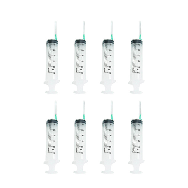 خرید و قیمت سرنگ وی مد مدل گاواژ ظرفیت 60 سی سی بسته 8 عددی