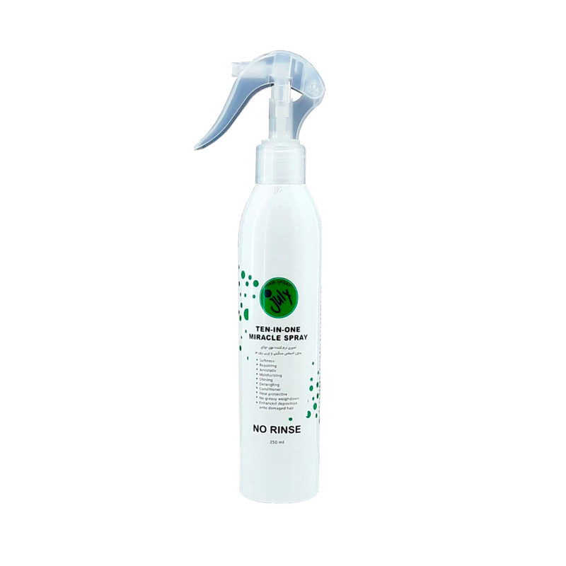 اسپری نرم کننده مو جولای مدل 10n1 حجم 250 میلی لیتر