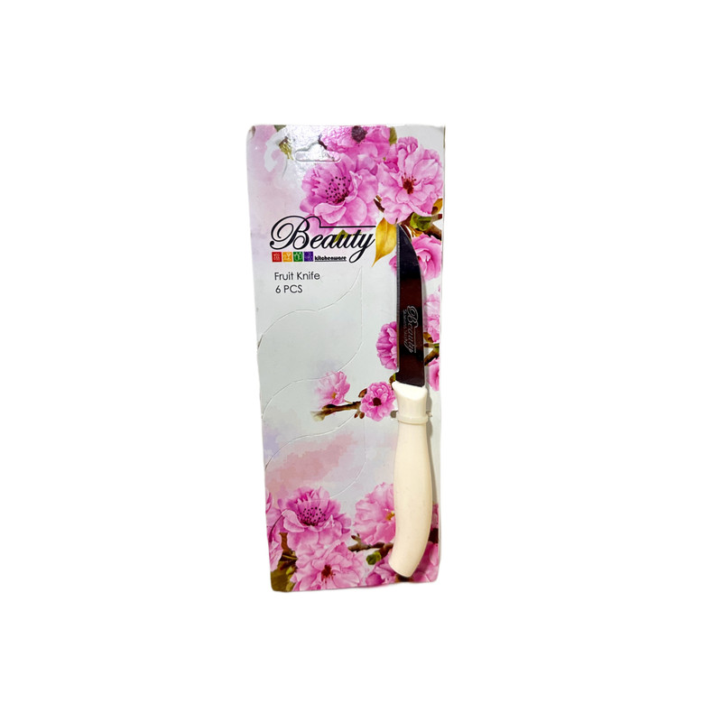 کارد میوه خوری بیوتی کد b6 مجموعه 6 عددی