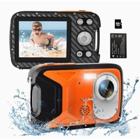 دوربین دیجیتال ضد آب YEEIN 16 FT 1080P 30MP کارت 32G SDباتری قابل شارژ.حمل آسان مناسب برای کودکان در غواصی