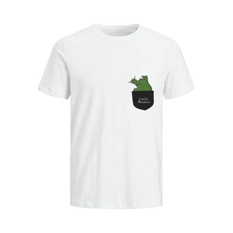 خرید و قیمت تی شرت آستین کوتاه پسرانه اسمارت استار مدل هیولای جیبی