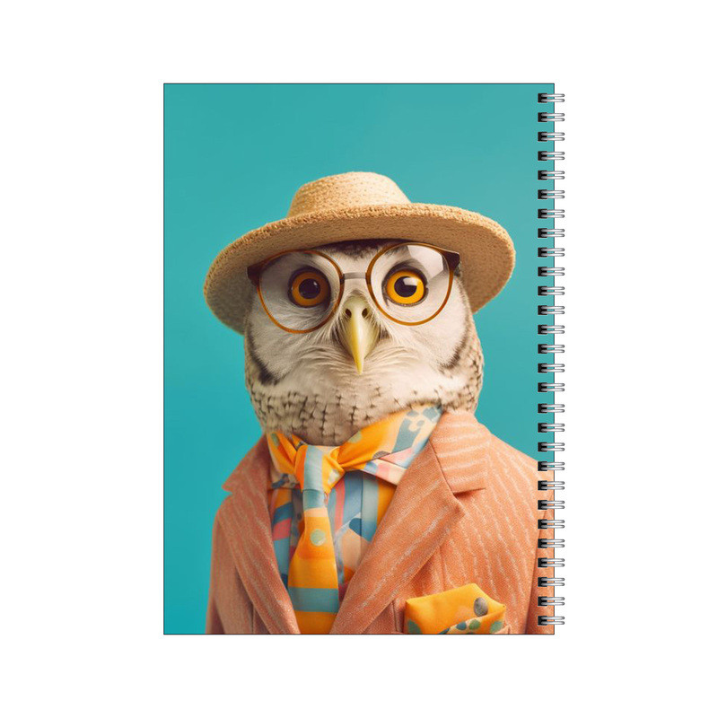 خرید و قیمت دفتر مشق 100 برگ بامبیلیپ طرح جغد متشخص کد 5143014