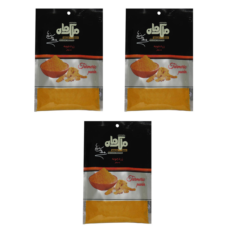 خرید و قیمت زردچوبه ملک ماه - 30 گرم بسته 3 عددی