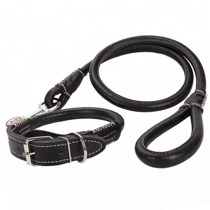 قلاده گردنی و بند قلاده سگ مدل PU
