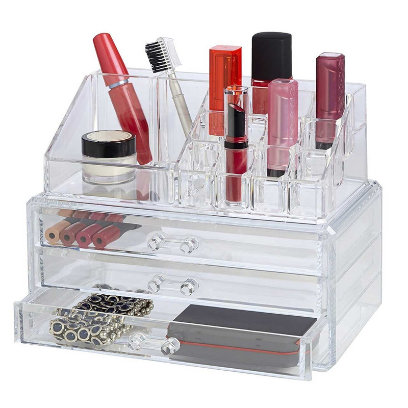 استند لوازم آرایشی چیکا مدل 92 به همراه ست موچین