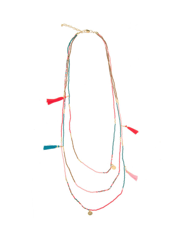 گردنبند مهره ای زنانه - پی سز