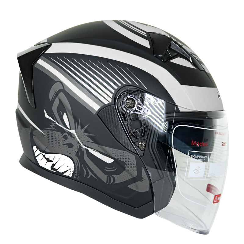 خرید و قیمت کلاه کاسکت دی ای وان مدل b +407 Monki BlaSil