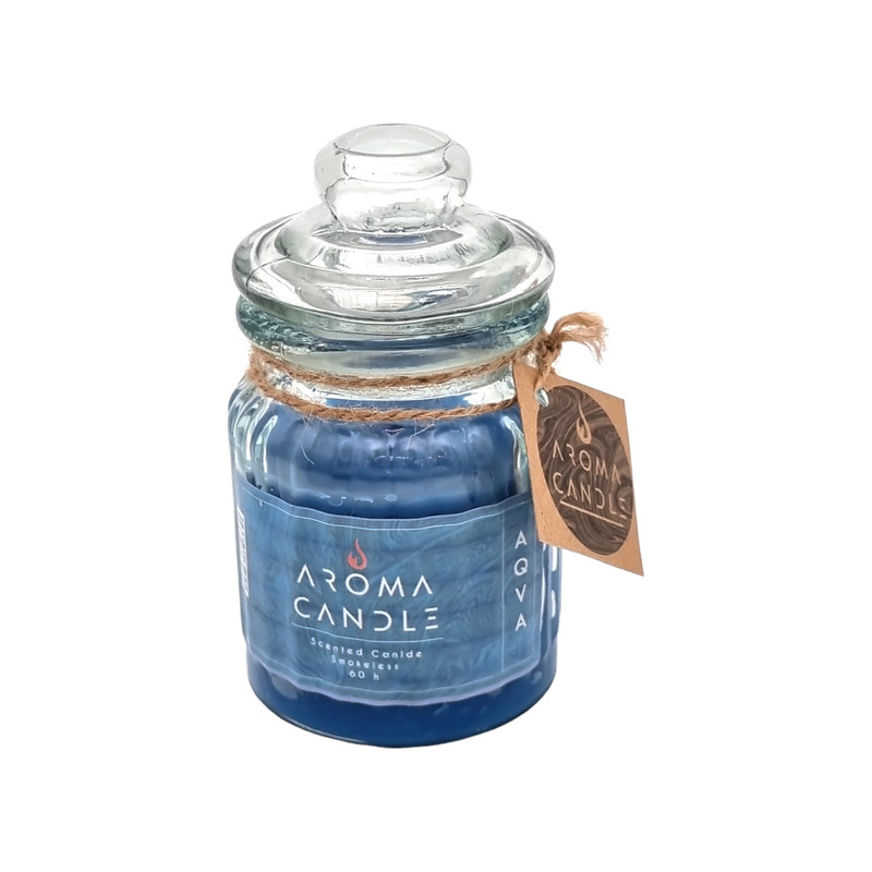 خرید و قیمت شمع معطر آروما کندل مدل Aqva