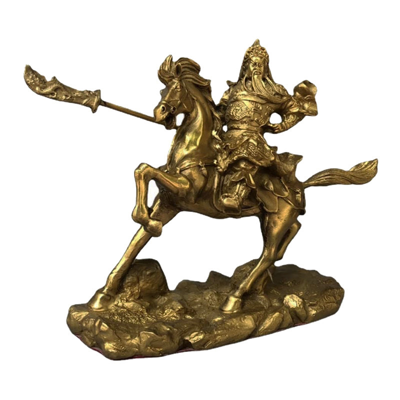مجسمه برنجی مدل جنگجو گوان یو کد A1