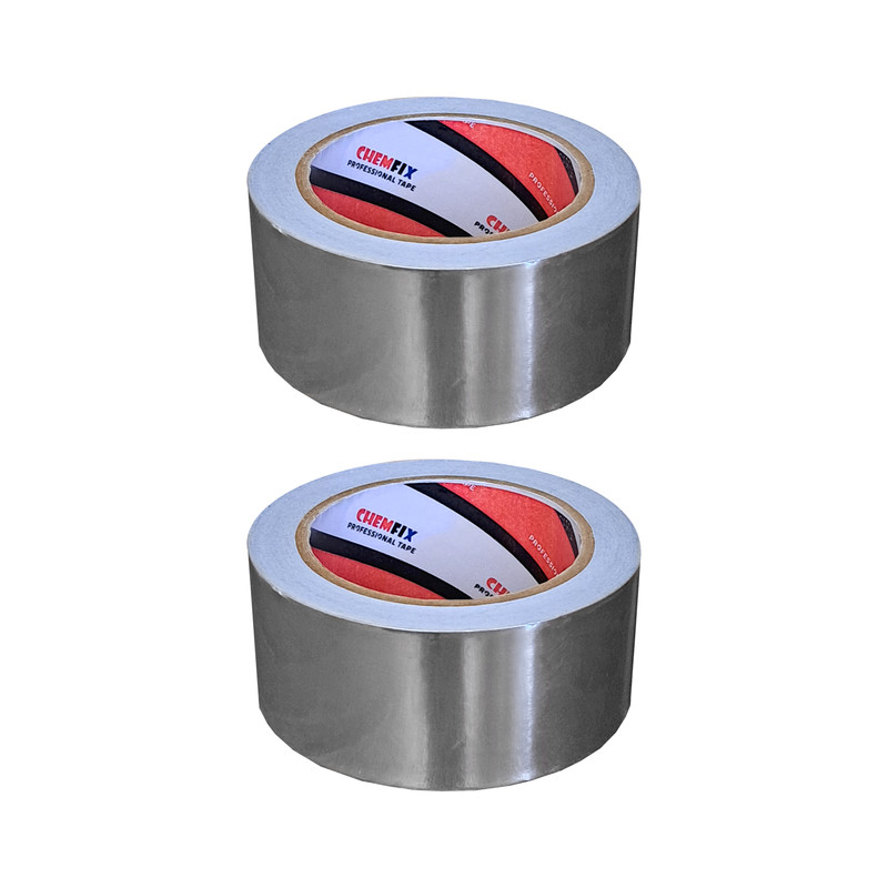 نوار چسب آلومینیوم چمفیکس مدل N25 عرض 5 سانتی متر بسته 2 عددی