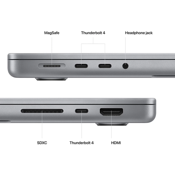 لپ تاپ 14.2 اینچی اپل مدل 2023 MacBook Pro MPHH3 6