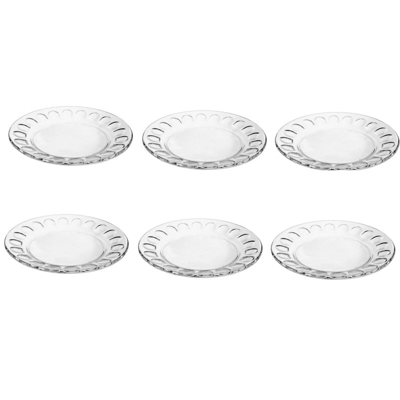 خرید و قیمت بشقاب غذاخوری کاوه مدل مروارید کد 8876 بسته 6 عددی