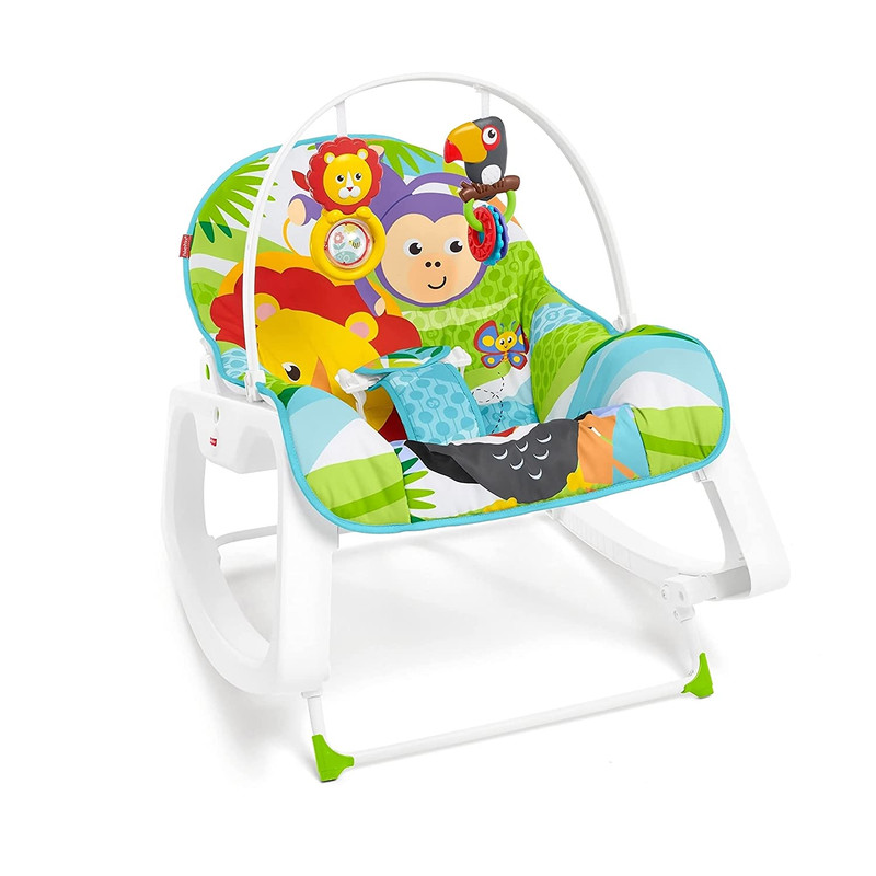 گهواره نوزاد فیشر پرایس مدل Infant Toddler Rocker کد GDP94