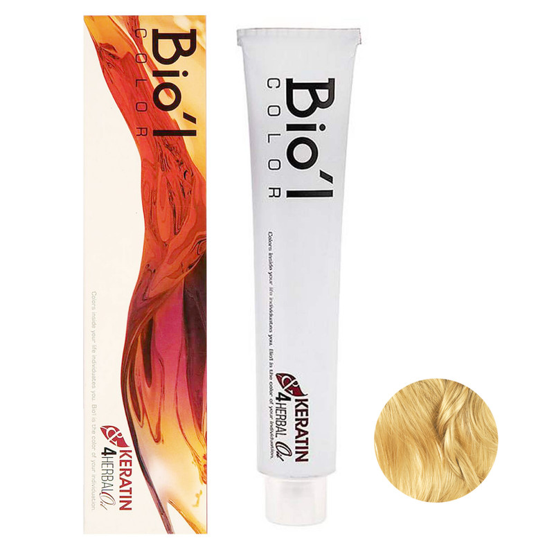 خرید و قیمت رنگ مو بیول شماره 9.3 حجم 100 میلی لیتر رنگ بلوند طلایی خیلی روشن