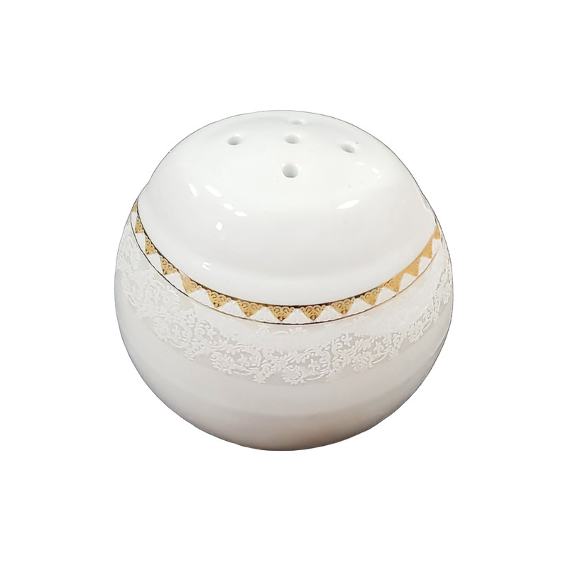 خرید و قیمت نمکدان چینی مقصود مدل مثلثی کد 33 بسته 6 عددی