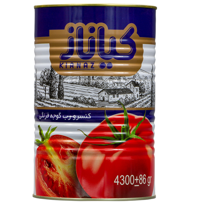 کنسرو رب گوجه فرنگی كياناز 4300 گرم