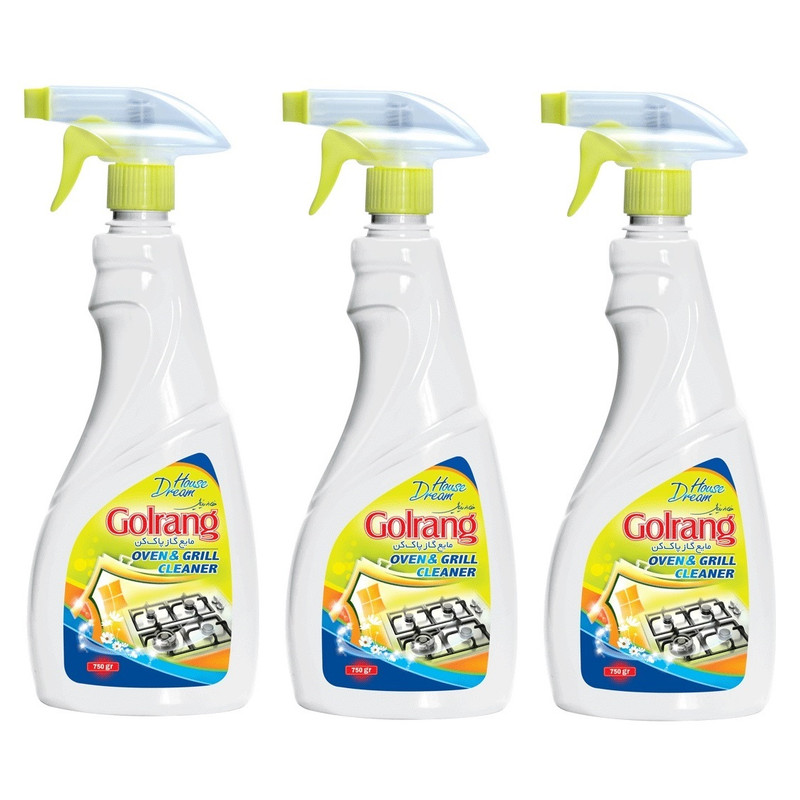 خرید و قیمت اسپری گاز پاک کن گلرنگ مدل خانه رویایی وزن 750 گرم مجموعه 3 عددی