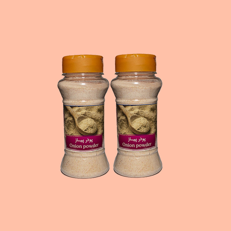 پودر پیاز قُمشه- 150 گرم بسته 2 عددی
