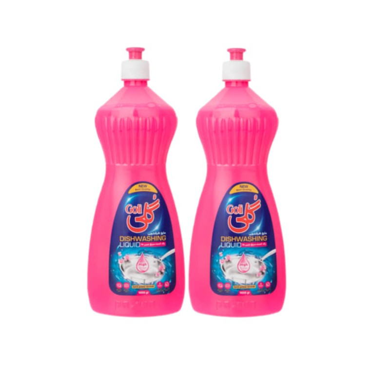خرید و قیمت مایع ظرفشویی گلی مدل 001 وزن 1 کیلو گرم مجموعه 2 عددی