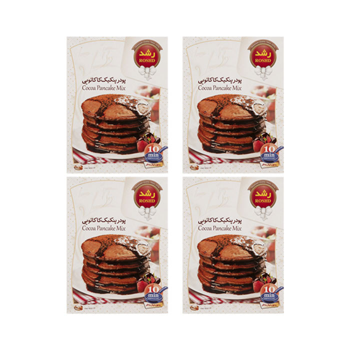 پودر پنکیک کاکائویی رشد - 250 گرم