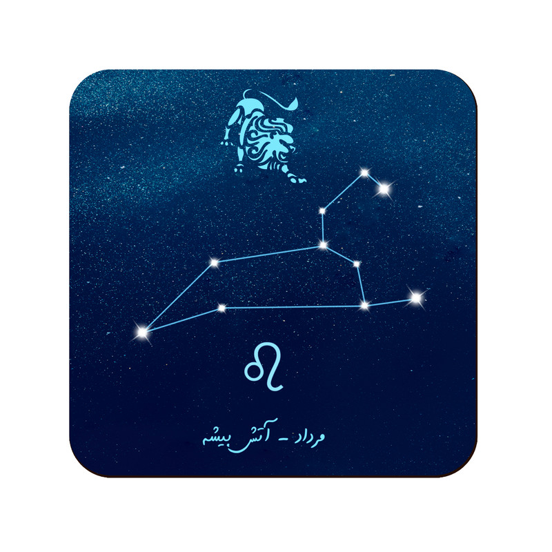 زیر لیوانی لوکسینو مدل ماه تولد طرح مرداد