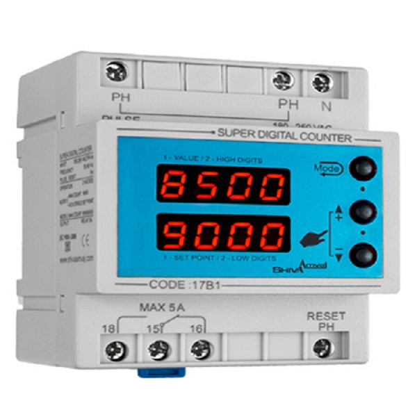 شمارنده دیجیتال شیوا امواج مدل 17B1