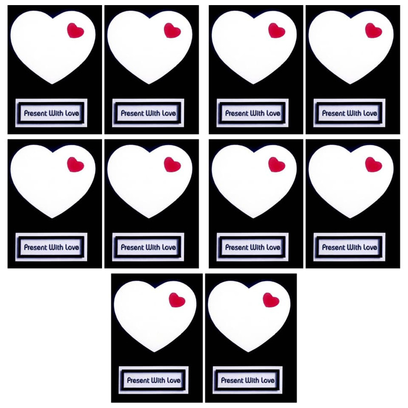 خرید و قیمت کارت پستال مدل عشق بسته 10 عددی