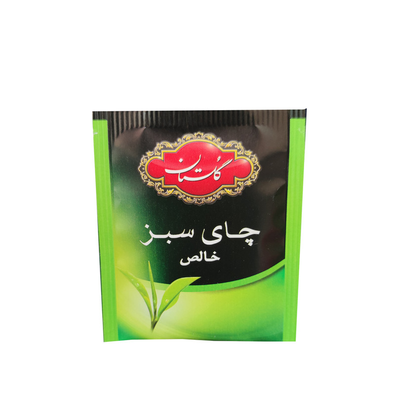 خرید و قیمت چای سبز کیسه ای گلستان بسته 50 عددی
