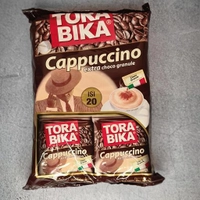 کاپوچینو ترابیکا اصل اندونزی حاوی 20 ساشه 25 گرمی به همراه گرانول شکلات