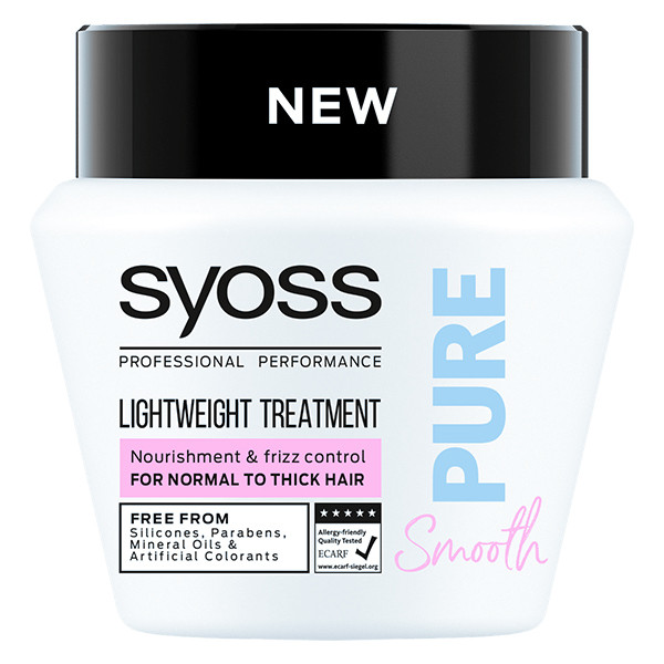 خرید و قیمت ماسک مو سایوس مدل PURE SMOOTH حجم 300 میلی لیتر