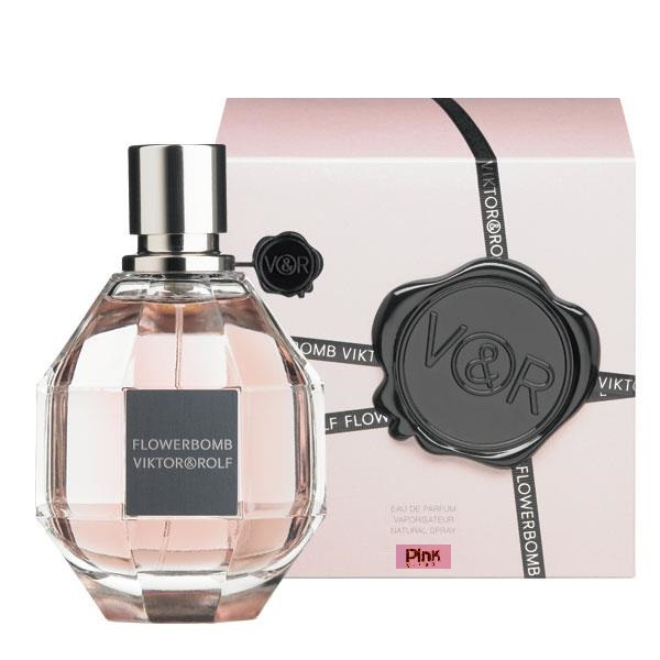 خرید و قیمت ادو پرفیوم زنانه پینک مدل Flower Bomb حجم 100 میلی لیتر