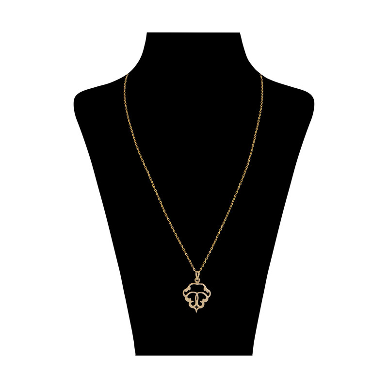 خرید و قیمت گردنبند طلا 18 عیار زنانه کد 82