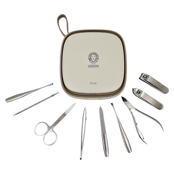 ست مانیکور و پاکسازی صورت گرین لاین مدل Paris مجموعه 9 عددی