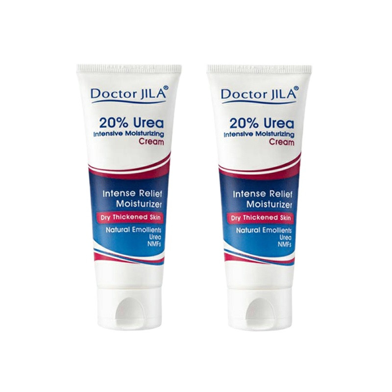 خرید و قیمت کرم مرطوب کننده دکتر ژیلا مدل اوره 20 درصد حجم 75 میلی لیتر مجموعه 2 عددی