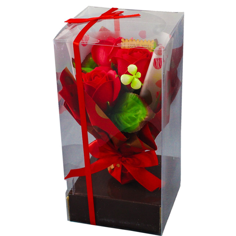 خرید و قیمت دسته گل کادویی شیانچی طرح رز