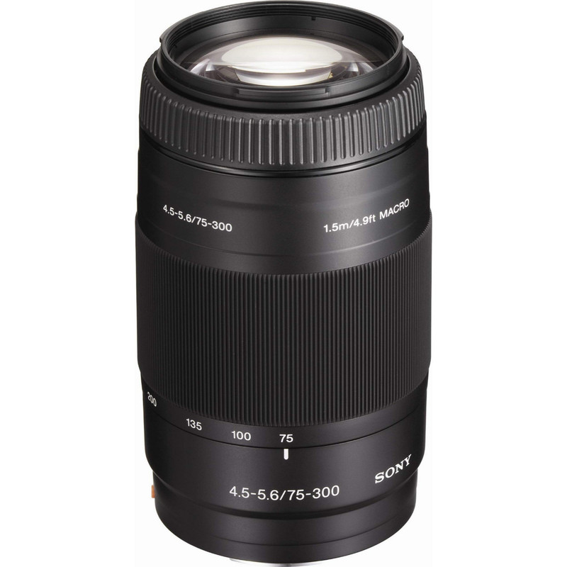 لنز دوربین سونی مدل sony 75_300mm f4.5-5.6 a mount