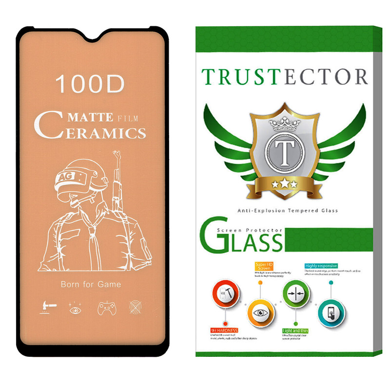 محافظ صفحه نمایش سرامیکی مات تراستکتور مدل CATA مناسب برای گوشی موبایل سامسونگ Galaxy M20