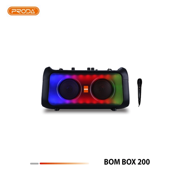 اسپیکر بلوتوثی قابل حمل پرودا مدل BOM BOX 200 00