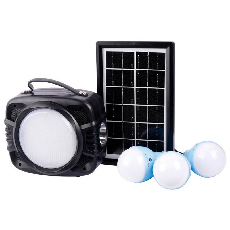 خرید و قیمت سیستم روشنایی خورشیدی دی پی مدل DP-7718