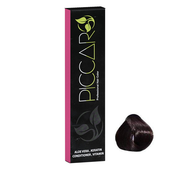 رنگ مو پيكارو سري طلايي شماره 5.3 حجم 120 ميلي ليتر رنگ قهوه اي طلايي