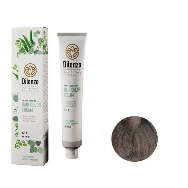 رنگ مو دیلنزو شماره 6K حجم 100 میلی لیتر رنگ بلوند دودی تیره