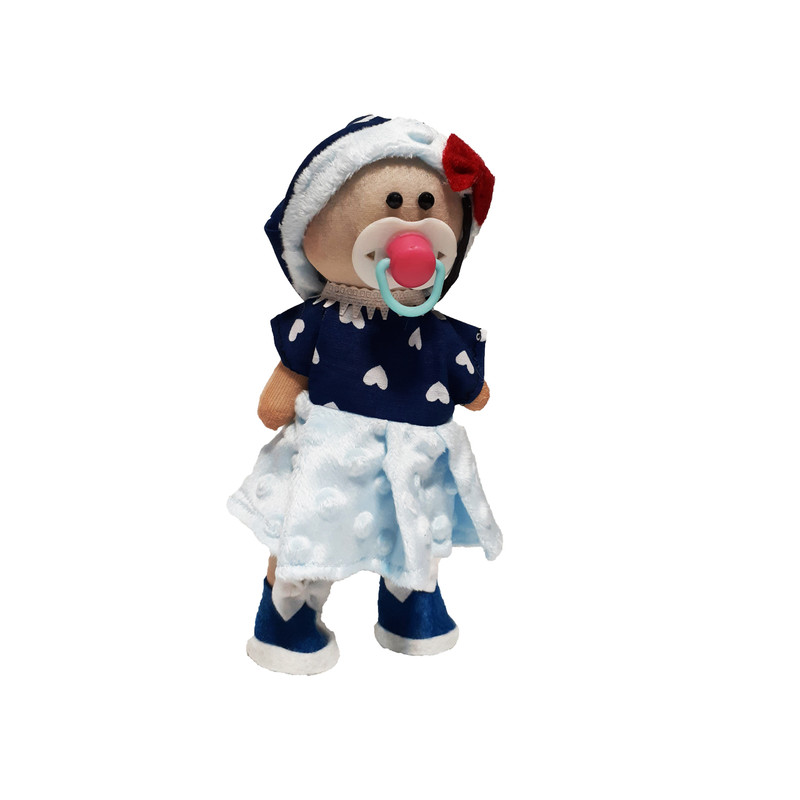 خرید و قیمت عروسک مدل دختر روسی کد 880 ارتفاع 21 سانتی متر