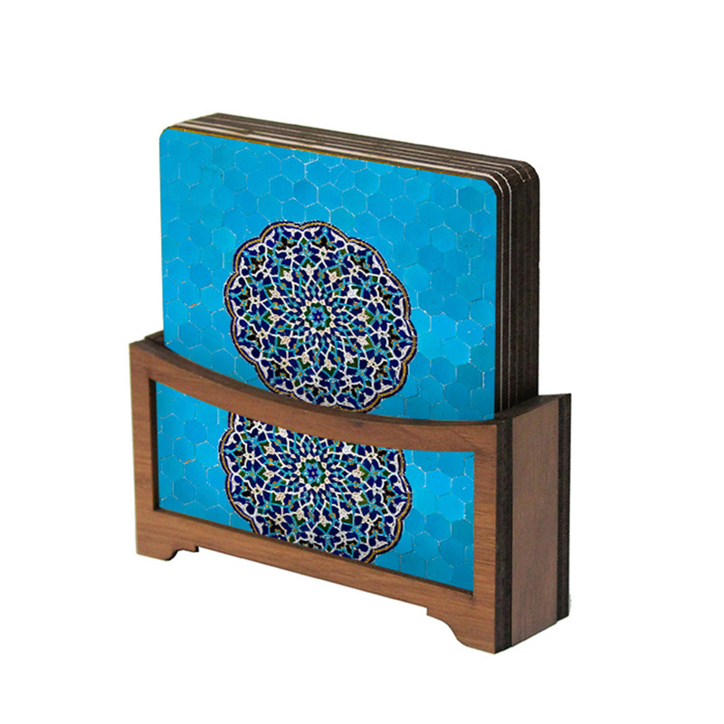 زیر لیوانی تهران جی اف ایکس مدل ZL-3256 بسته 6 عددی