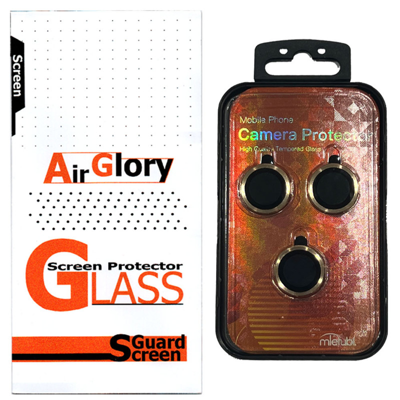 محافظ لنز دوربین ایرگلوری مدل میتوبل مناسب برای گوشی موبایل اپل IPhone 13 Pro / 13 Pro Max