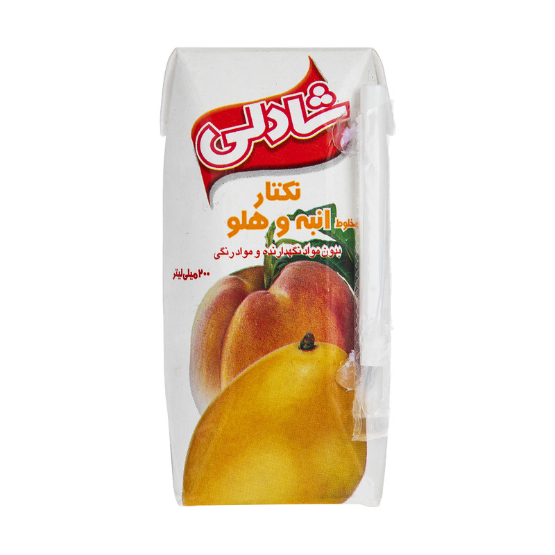 خرید و قیمت نکتار انبه و هلو شادلی مقدار 200 میلی لیتر