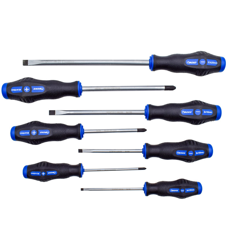 خرید و قیمت پیچ گوشتی بوکسو مدل SCWA-7CB بسته 7 عددی